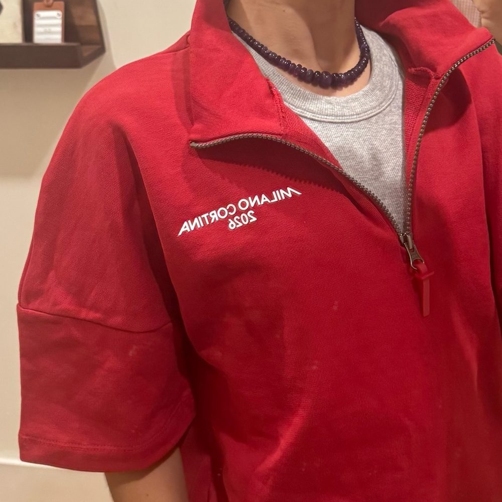 Milano Cortina 2026 Olympics Half-Zip Pullover women’s s